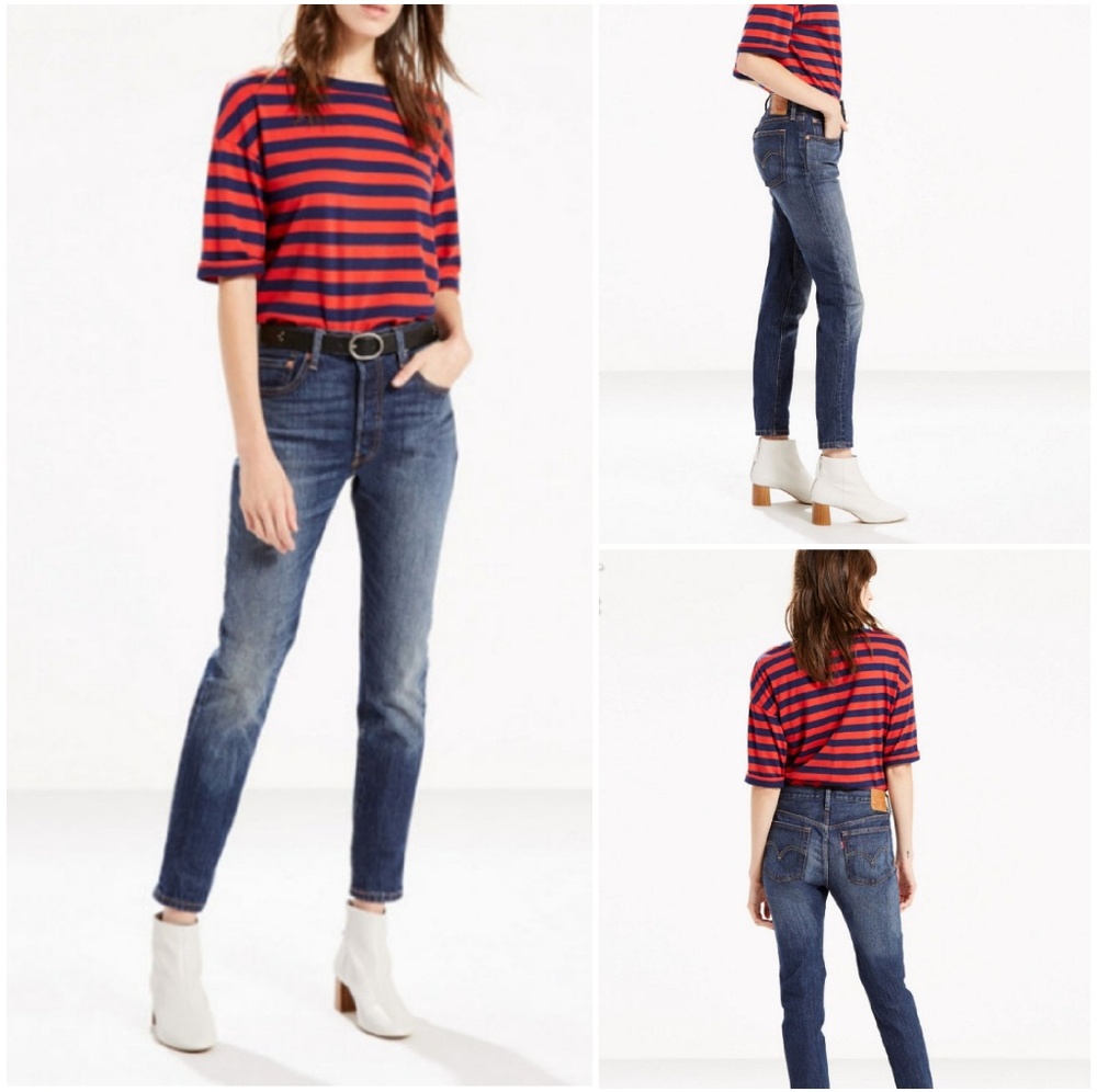 NWT Levi's 501 Skinny Jeans